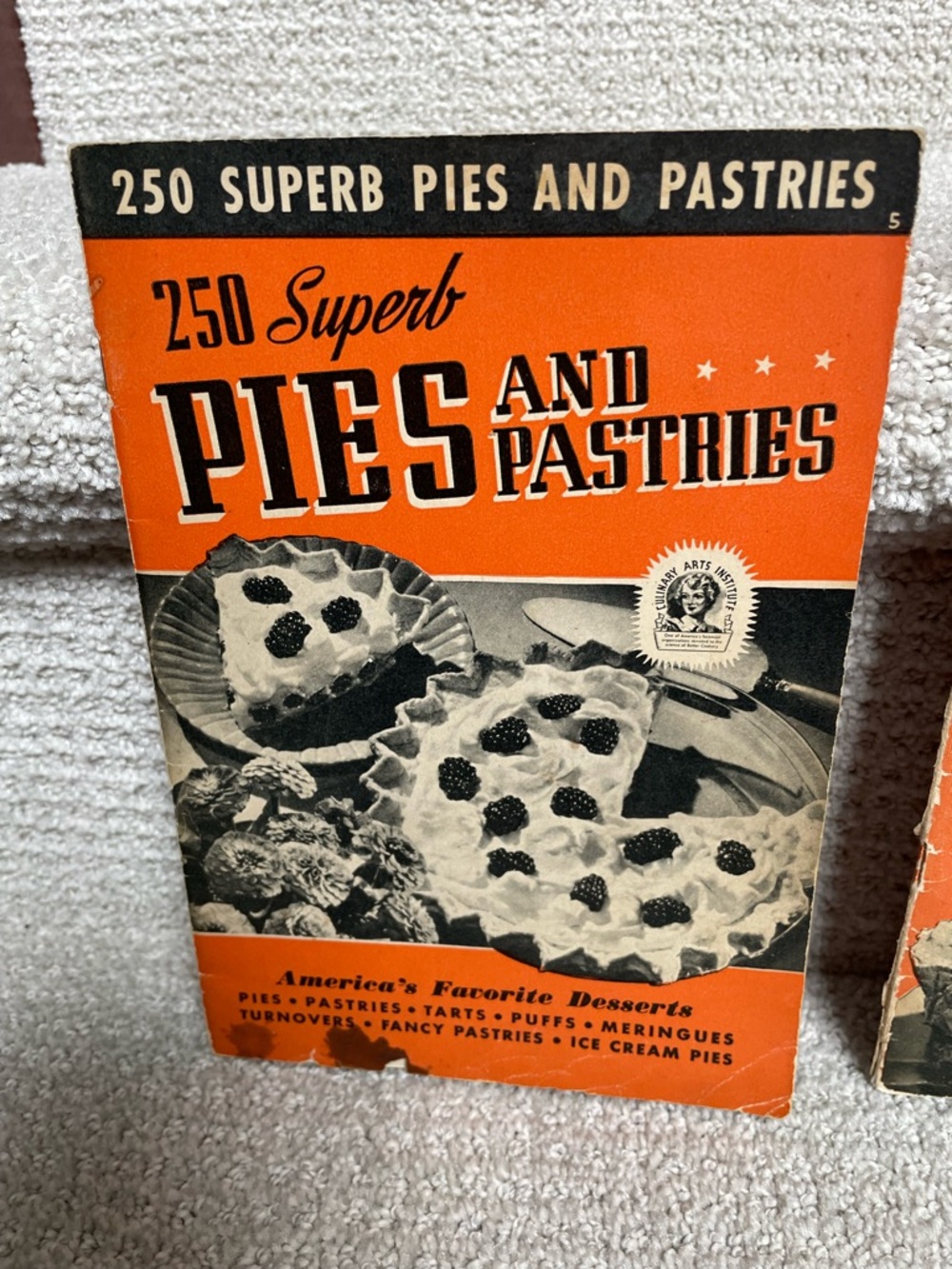1940 1941 Vintage Dessert Cake Candy Pies Pastry Paper Cookbooks Baking Cooking - Picture 2 of 16